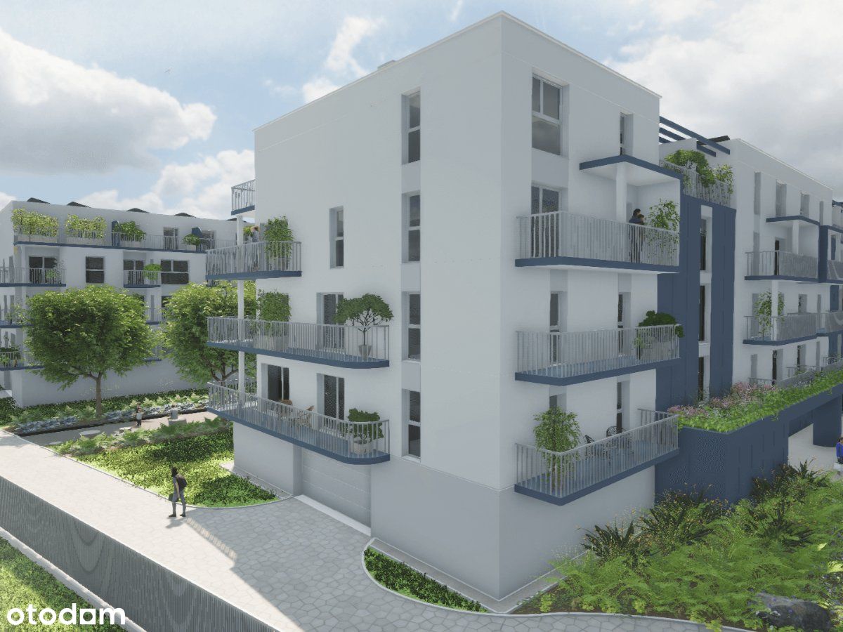 Energooszczędne mieszkanie z antresolą i balkonem