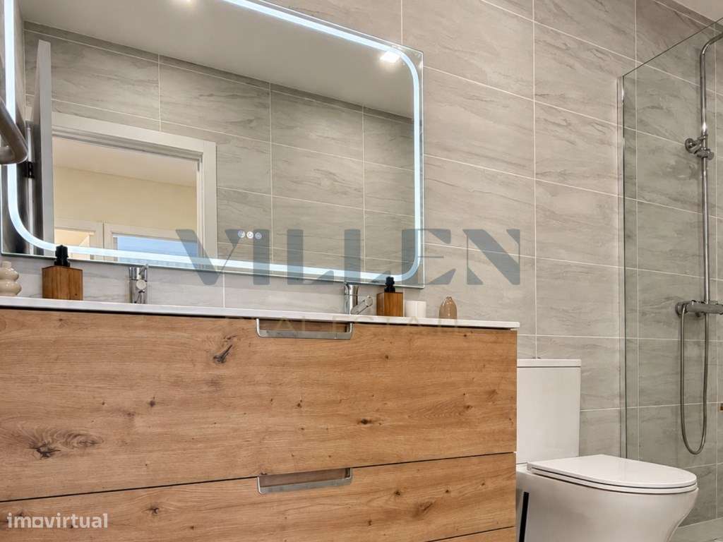 Apartamento T2 Mobilado e Equipado, com Garagem - São Romão do Coro...-16