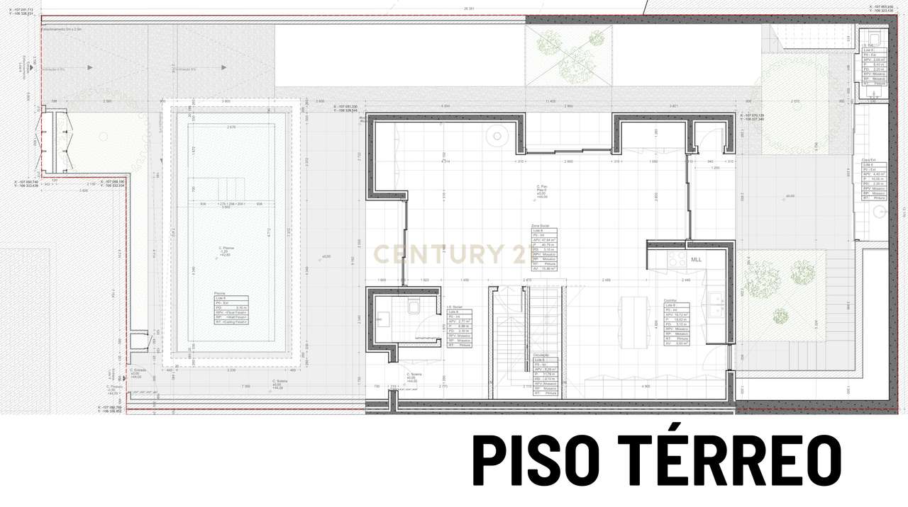 Lote de Terreno com projeto aprovado, fundações e cave-12