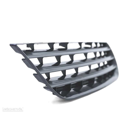 GRELHA FRONTAL PARA VOLKSWAGEN VW POLO 9N3 05-09 PRETA - 2