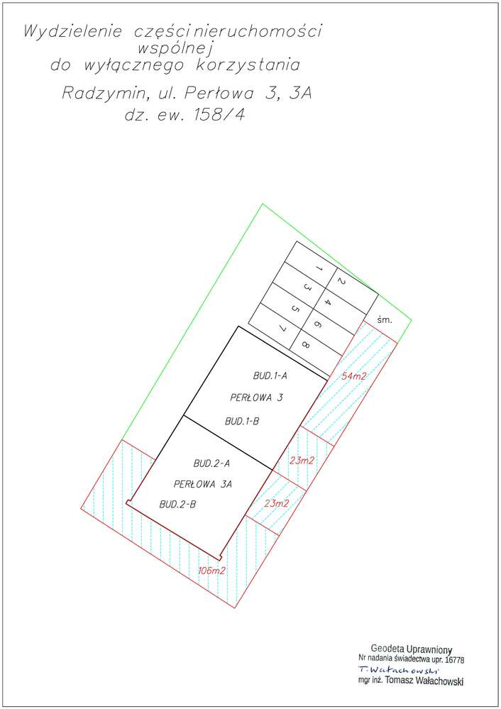 SEGMENT ZAMIAST MIESZKANIA+2MP+OGRÓDEK - centrum Radzymina - Pełny obrazek: 4/14
