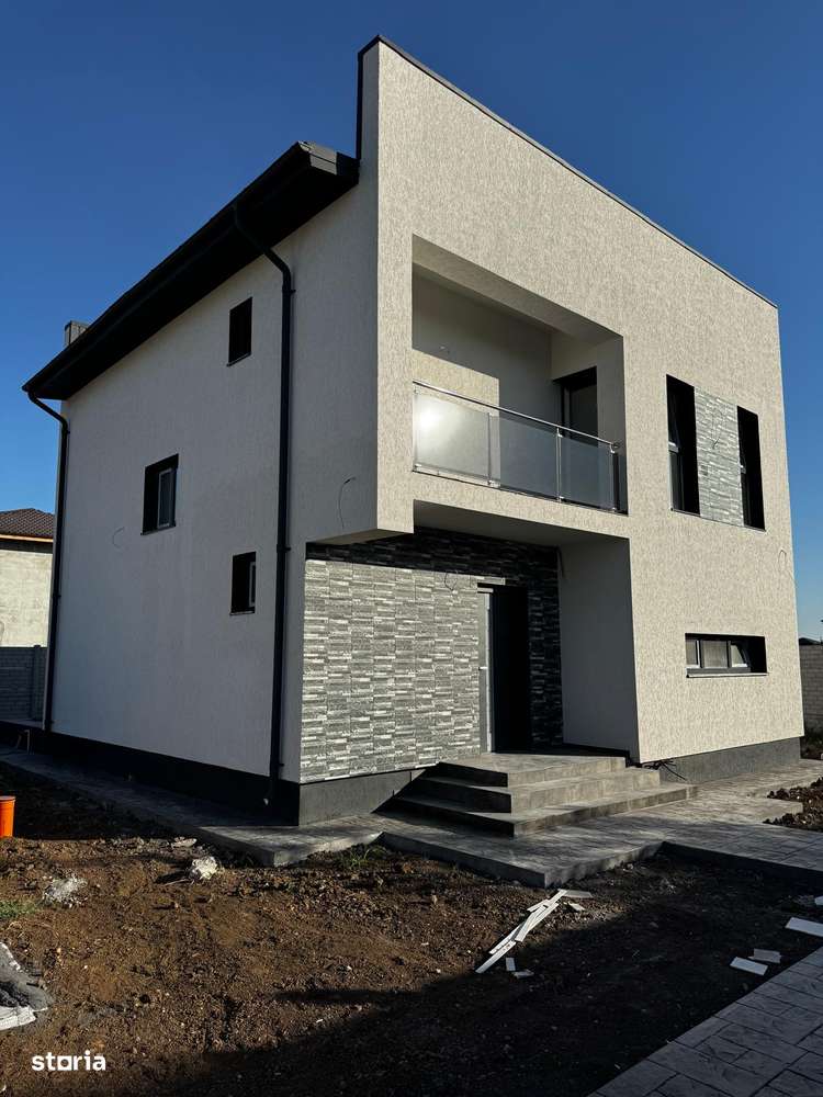 Casa individuala P+1E cu 4 dormitoare si teren 468 mp – Berceni - Imagine principală: 1/4