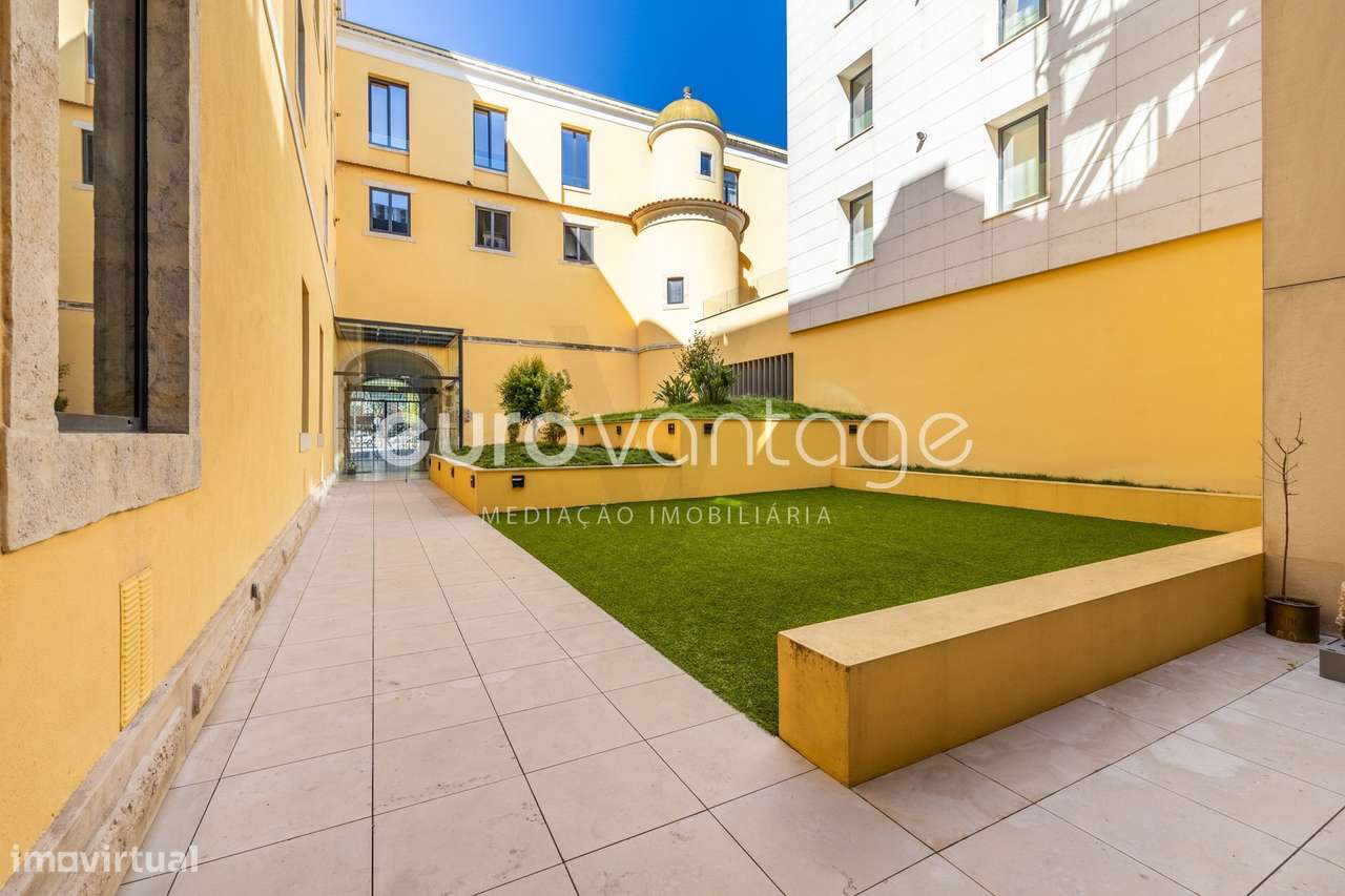 Apartamento T1 em Condomínio Fechado, Centro Leiria-21