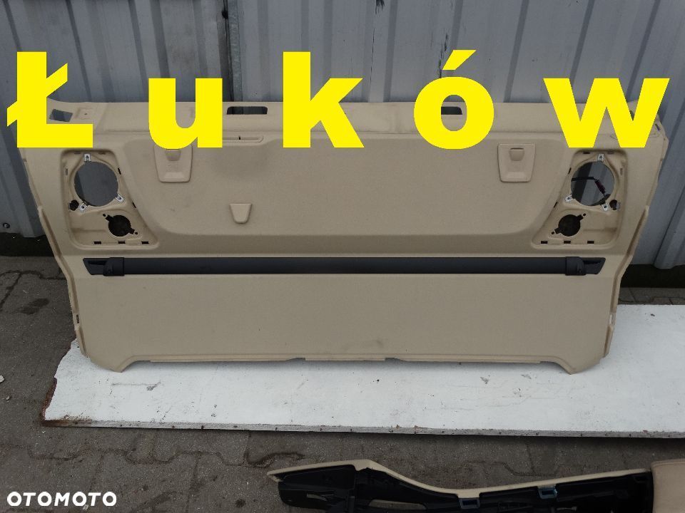 BMW F10 Elektryczna Roleta Półka Beż Veneto Beige 9178931 7238135 - 1