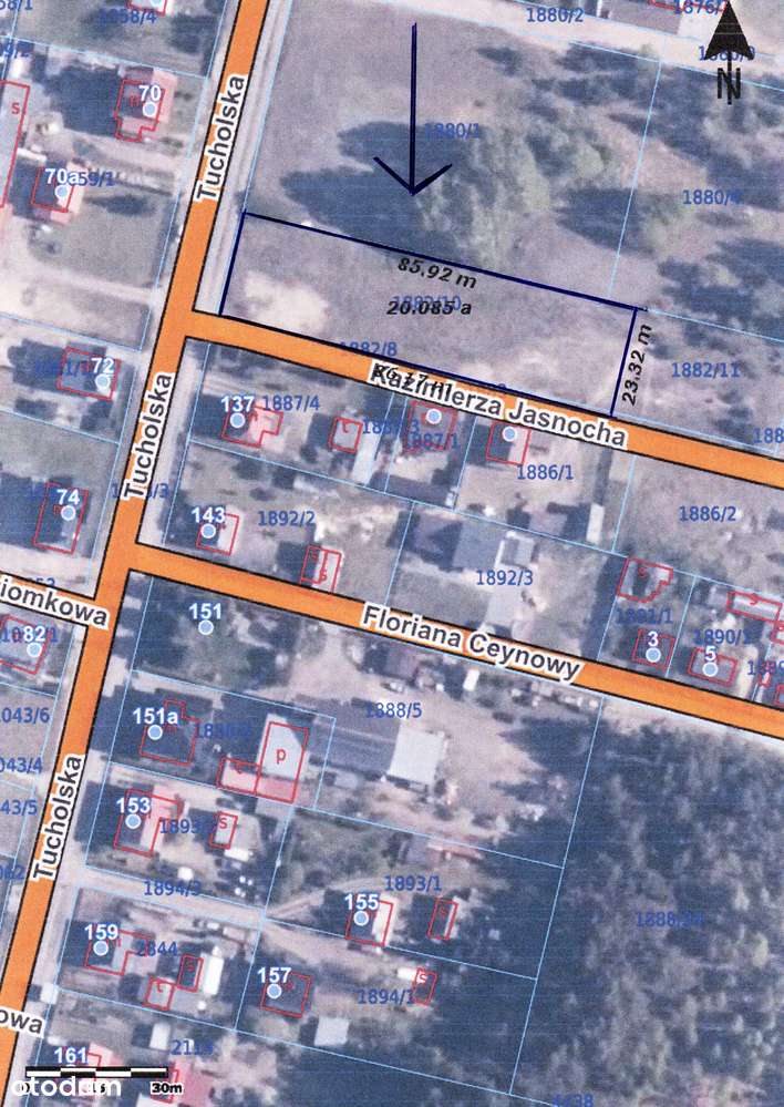 Działka na sprzedaż  Czersk Pomorskie - Pełny obrazek: 4/7