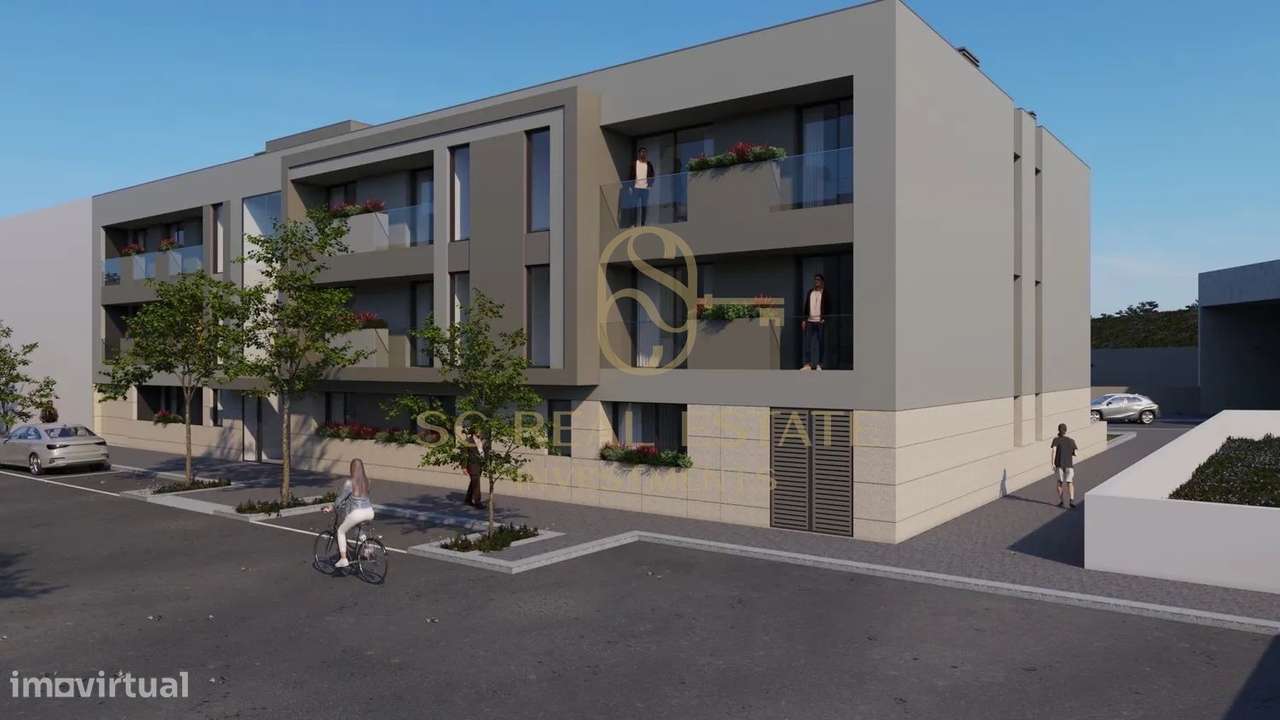 Apartamento T3 Novo, 3 Suites, Último Piso em Águas Santas-6