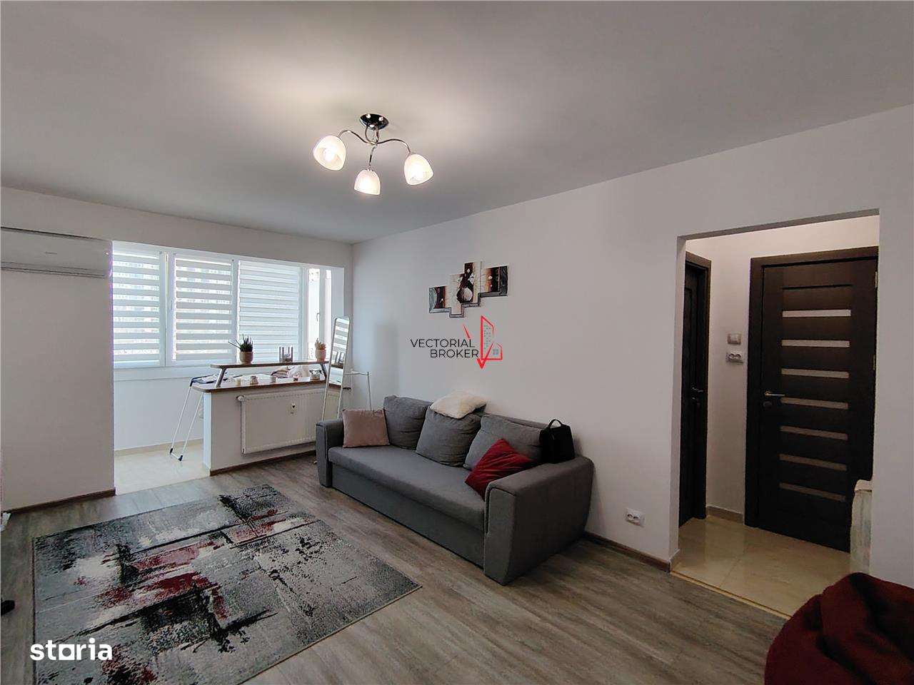 Apartament 2 camere zona Trapezului Metrou cu Teava de Gaz pentru Cent-14