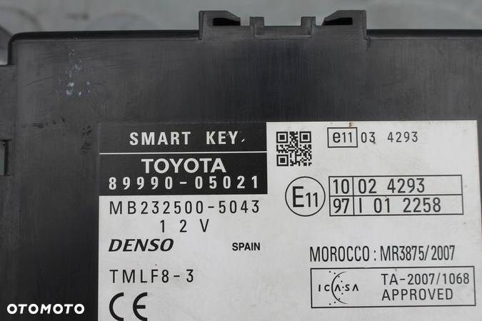 MODUŁ SMART KEY 89990-05021 TOYOTA AVENSIS T27 09- - 2