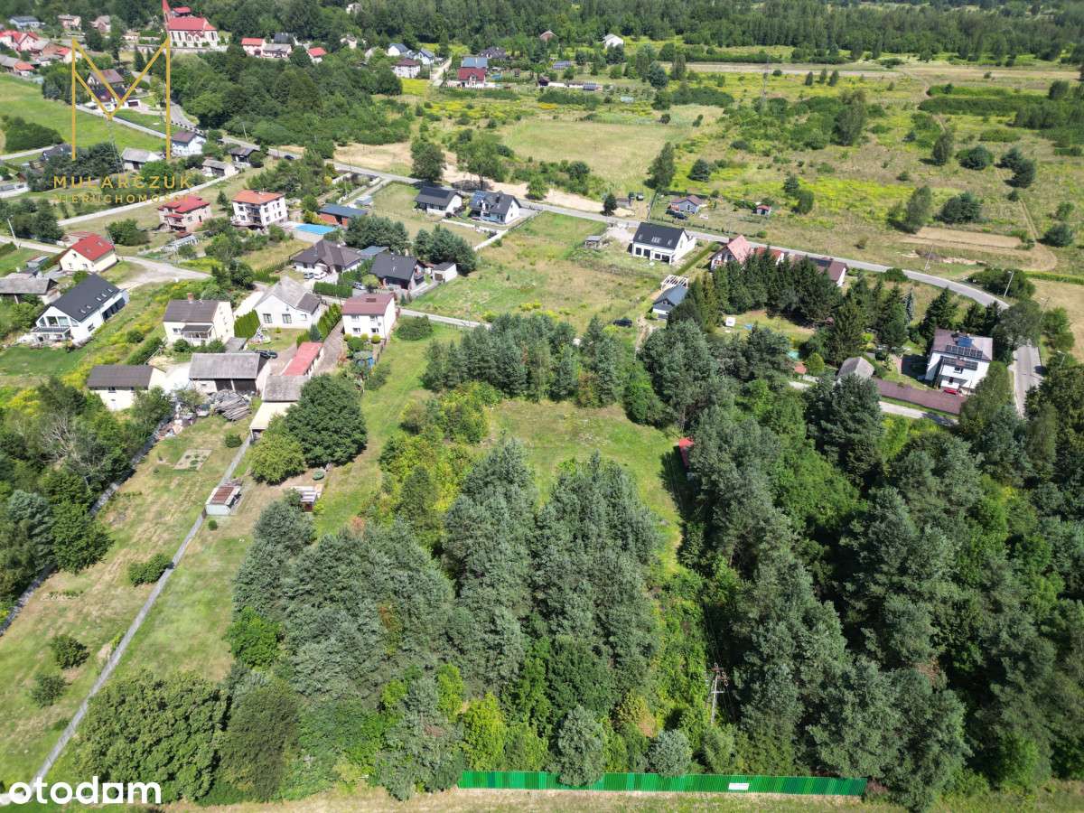 Działka Budowlana 4966 m2 blisko lasu Łęka-5