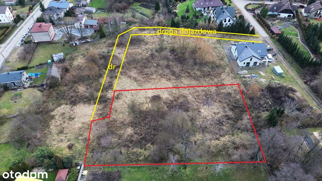 Malinowice, działki b na osiedlu domów, spokojne miejsce, negocjacja c-6