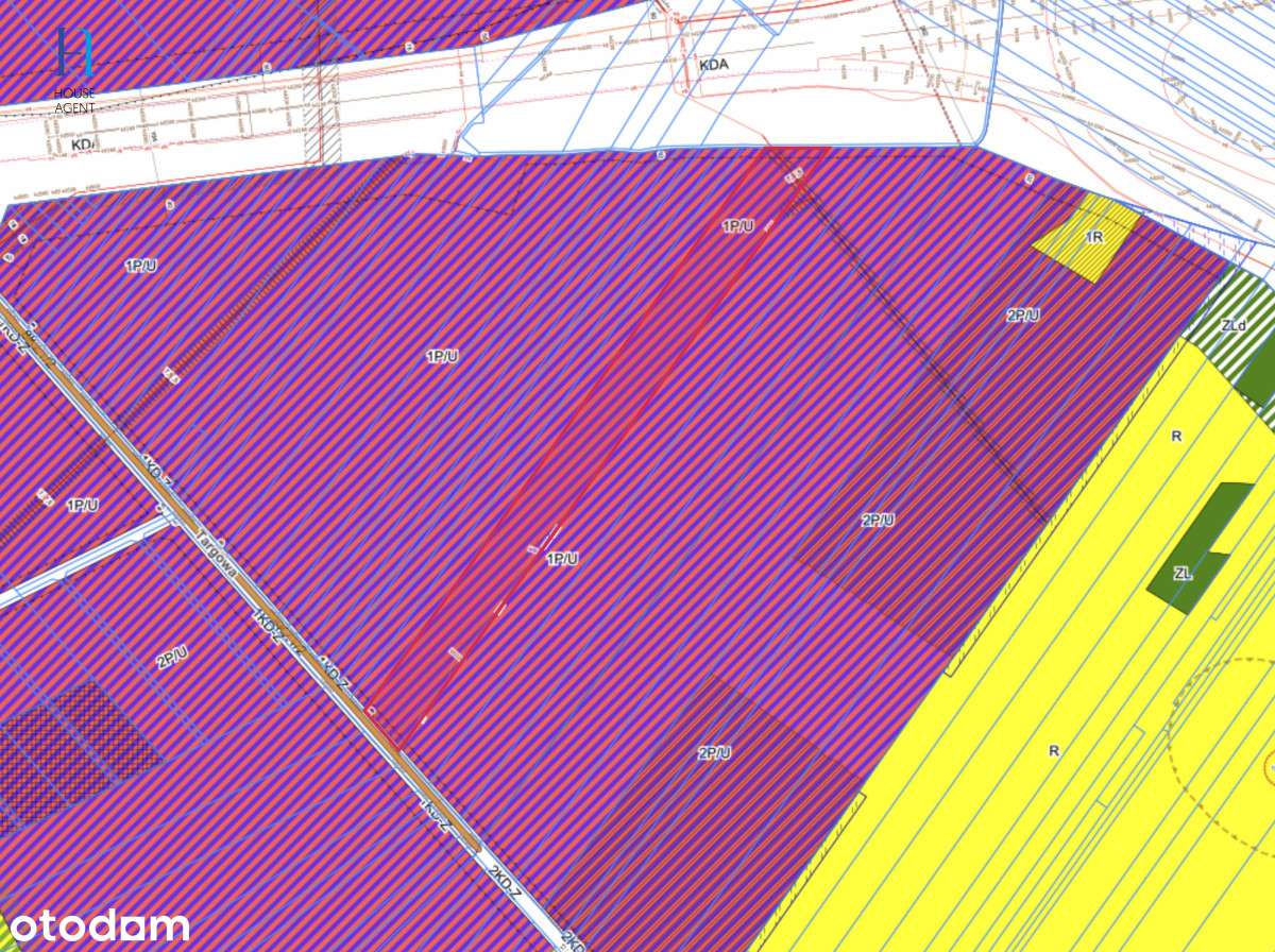 2 działki inwestycyjne w Strykowie.-3