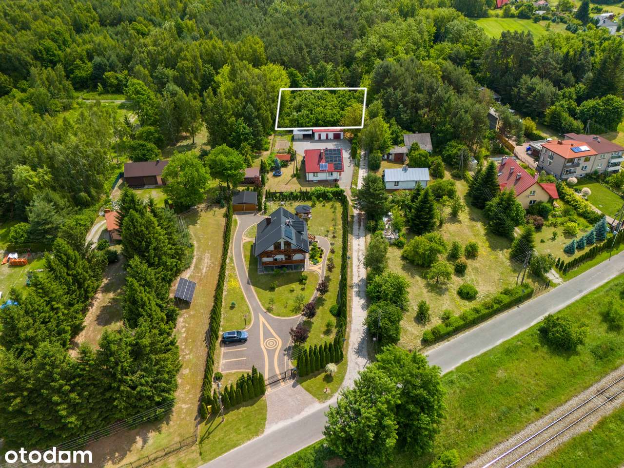 Działka budowlana w okolicy lasu-3