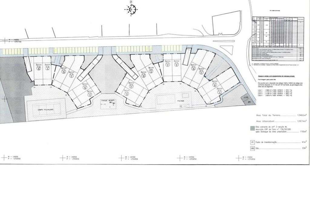 Terreno com projeto para construção de 47 apartamentos em Faro, Algarv - Grande imagem: 2/26