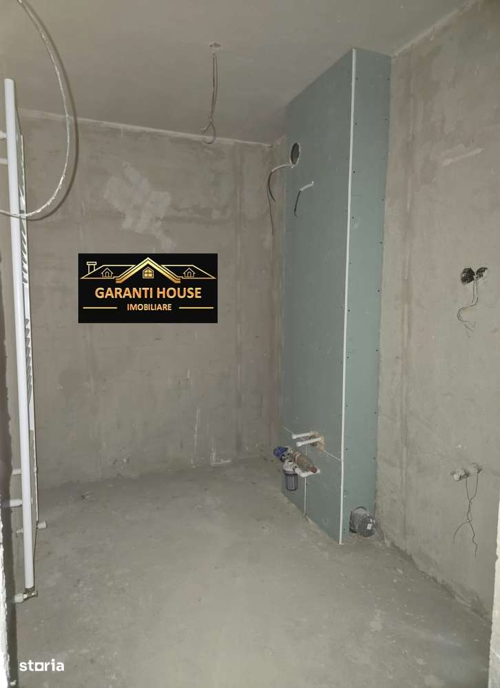 Bloc nou, apartament cu o camera + terasa, semifinisat, 55 000€ neg. - Imagine principală: 4/5
