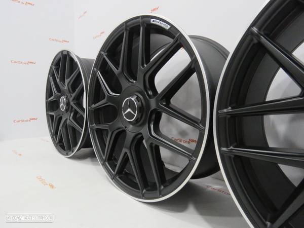 Jantes Look Mercedes AMG A45 18 x 8 et45 5x112 Preto - 7