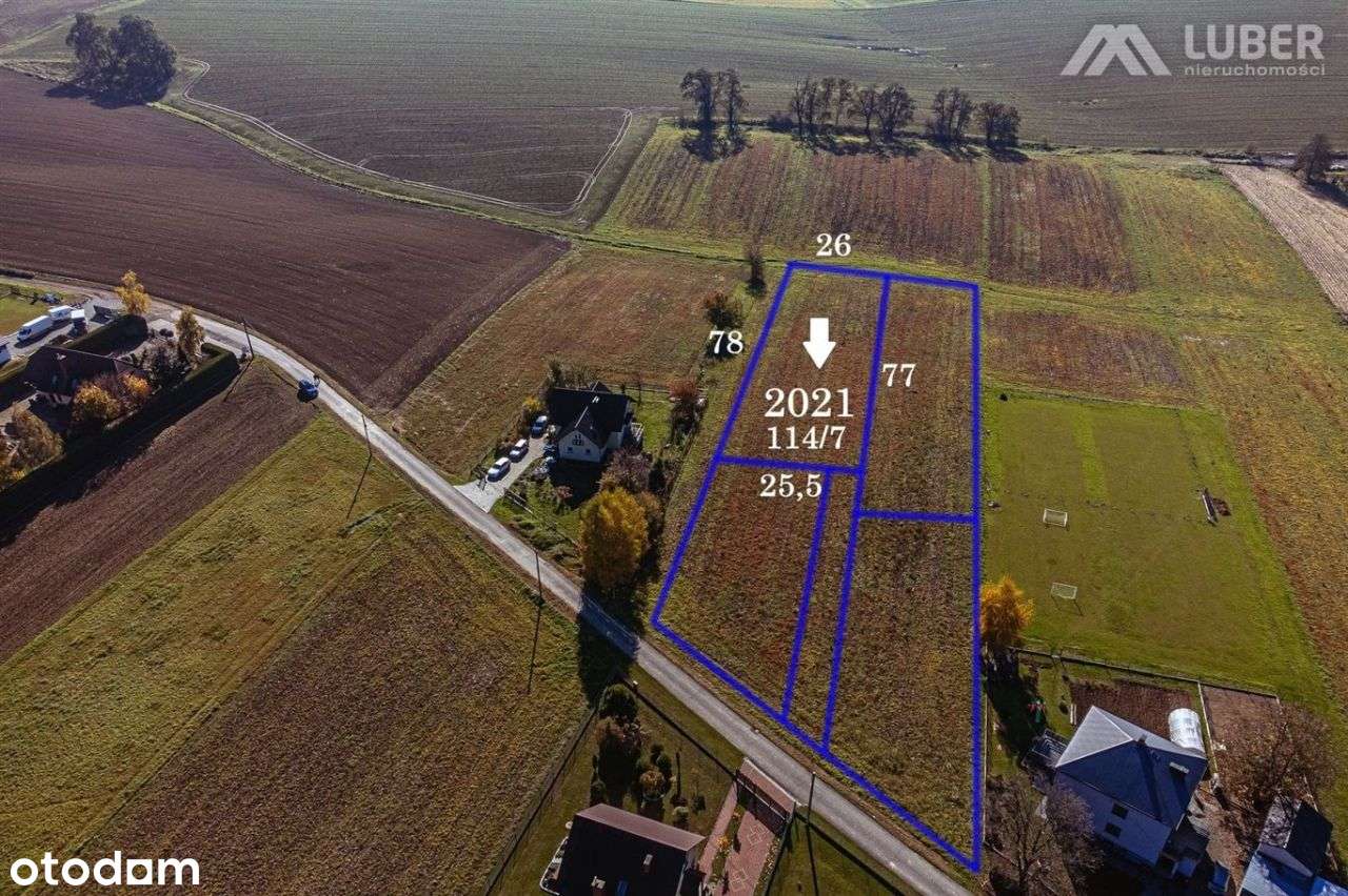 Uzbrojona i widokowa działka w Pisarzowicach - Pełny obrazek: 5/19