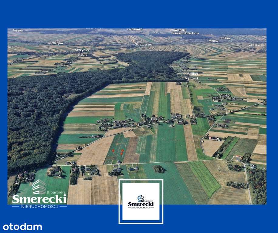 Działki budowlane z Majdanie Mętowskim - Pełny obrazek: 4/13