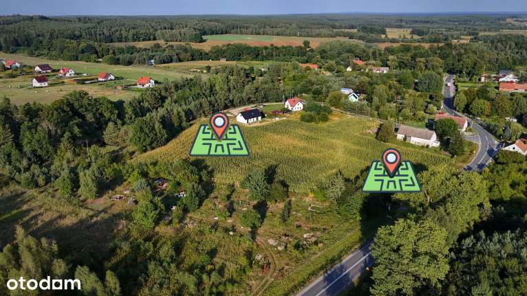 Działki z WARUNKAMI ZABUDOWY Ludgierzowice / 25km od Wrocławia - Pełny obrazek: 5/7