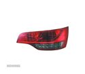 FAROLINS TRASEIROS LED PARA AUDI Q7 4L 05-09 VERMELHO ESCURECIDO - 3