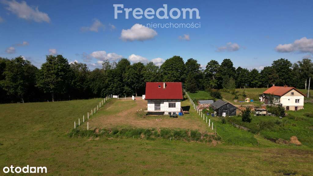 Dom w stanie surowym otwartym nad jeziorem Wegój - Pełny obrazek: 4/11