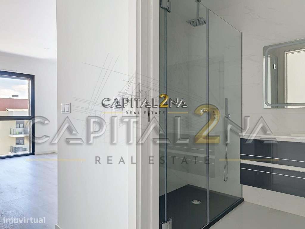 Penthouse T3 Duplex com Piscina Privada Aquecida, Terraço e Box par...-21