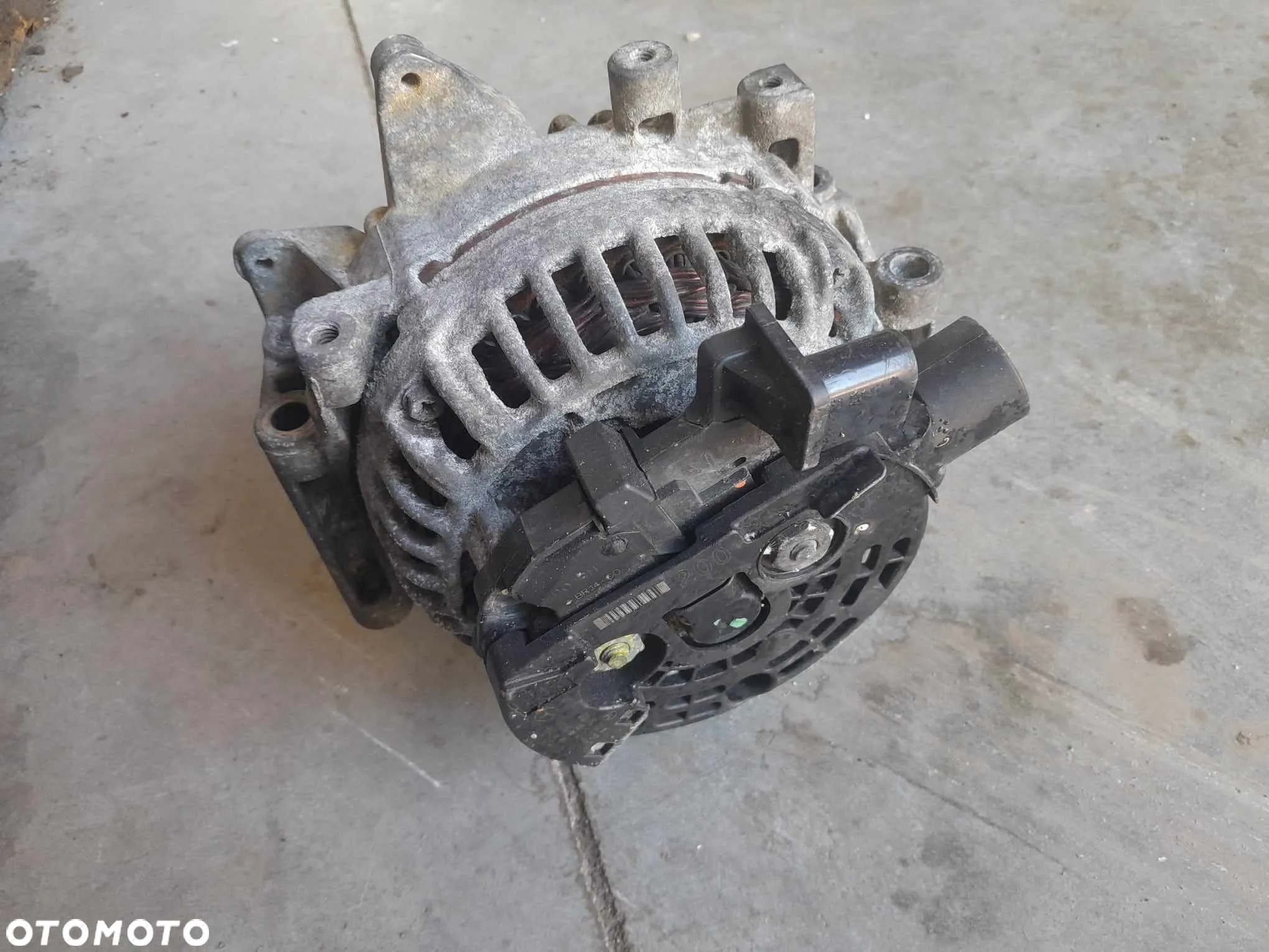 ALTERNATOR 200 A MERCEDES W211 3,2 CDI 204 KM OM 648 R6 - 4