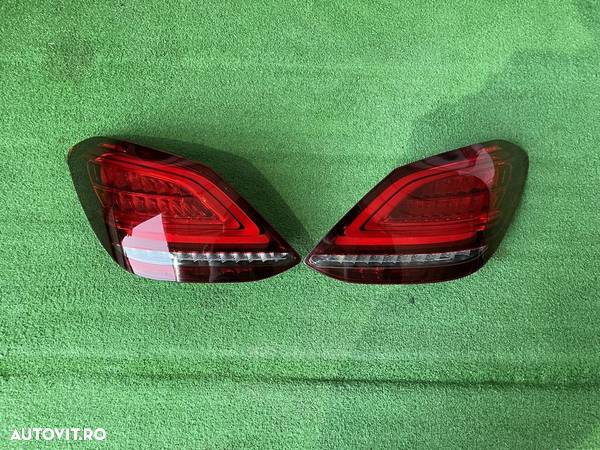 Mercedes C-class W205 Set stopuri stop stanga dreapta facelift Led - 1