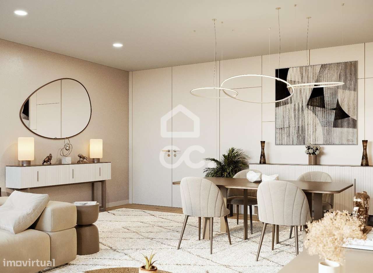 Moradia T4 nova, com jardim e terraço, em condomínio privativo com pis-29