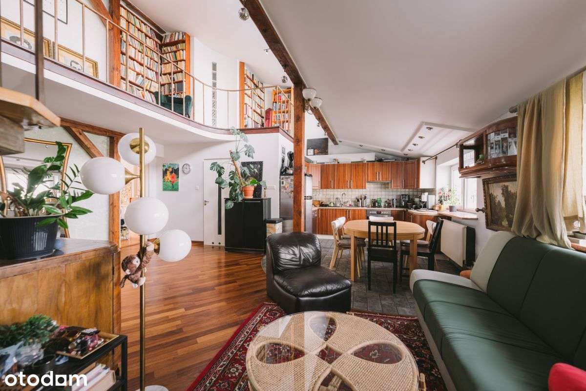 Dwupoziomowy Apartament na Starej Saskiej Kępie-1