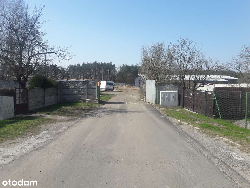 Teren inwestycyjny z halą 1250m2! MPZP -PU - Pełny obrazek: 3/4