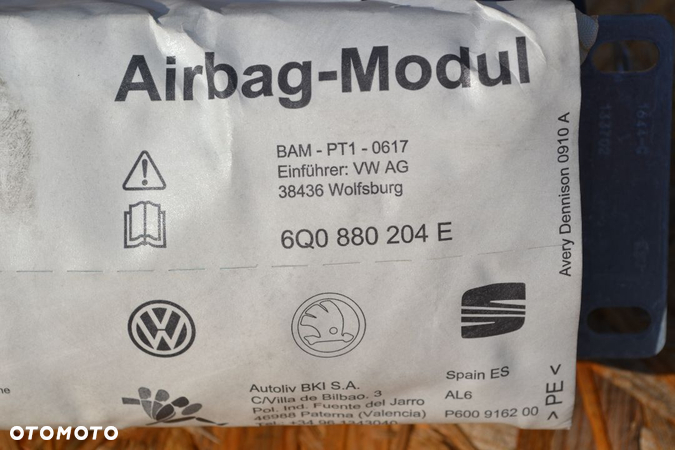 SEAT IBIZA III 6L PODUSZKA AIRBAG PASAŻERA 6Q0880204E - 3