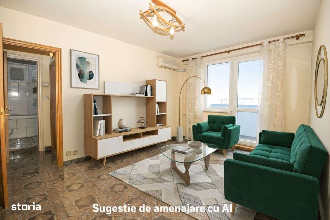 Drumul Taberei, 10 min Metrou Romancierilor 3camere+centrala proprie C-2