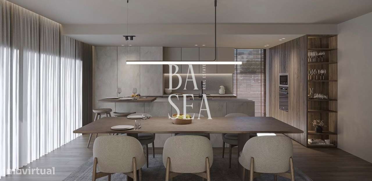 Apartamento T3 Box 1 Carro em Condomínio com Piscina em Ramalde Porto-12