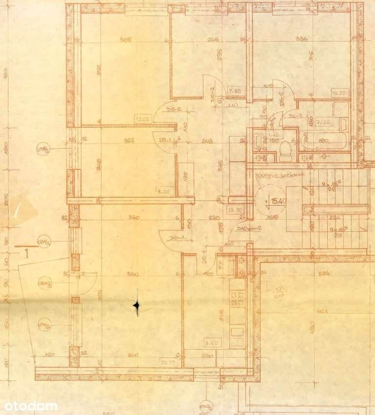 4 pokoje z balkonem ostatnie piętro Mokotów Służew-17