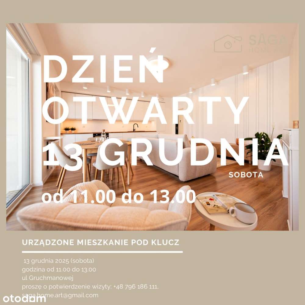 0% prowizji/4 pokoje/86m2/2 miejsca postojowe/balk