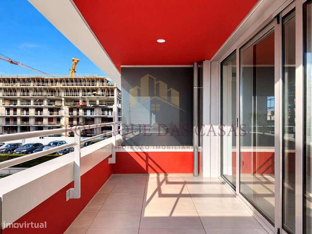 T1 Novo com Vista Mar - Edifício Miramar III - Santa Marinha, Vila ... - Grande imagem: 4/25