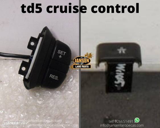 Land Rover discovery td5 cruise control botoes - 2