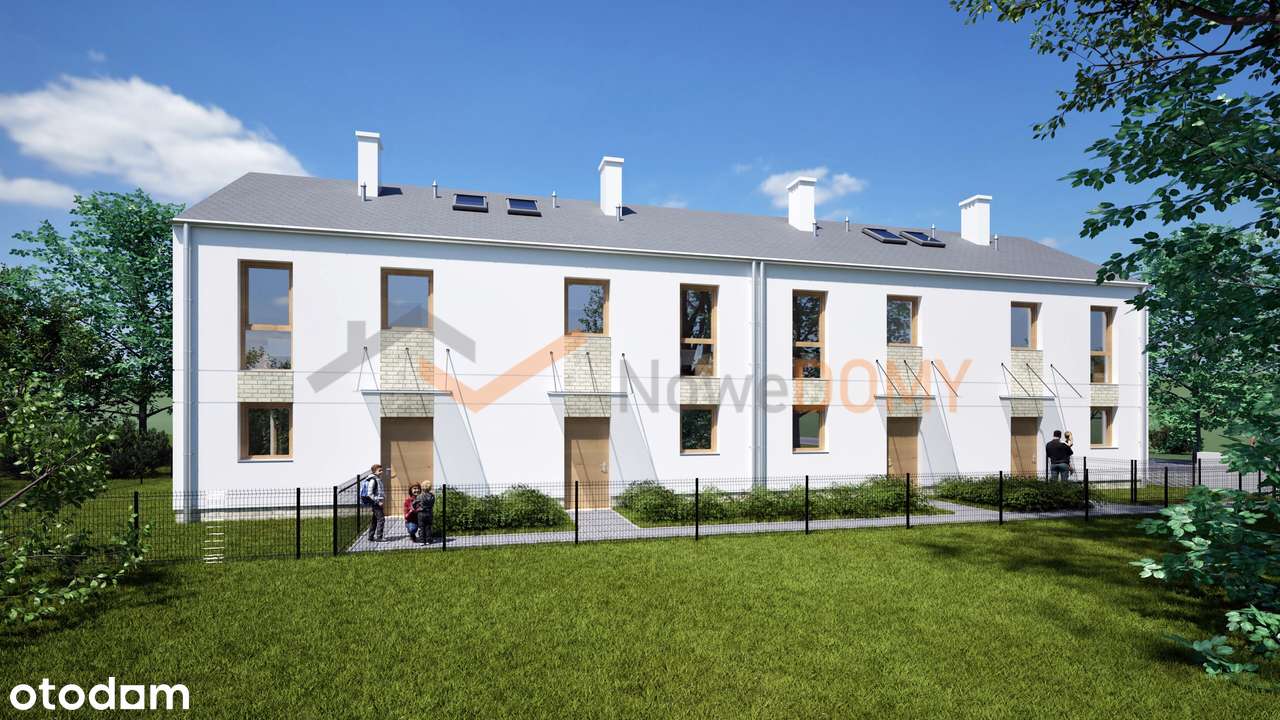 Komfortowe Segmenty Środkowe 81,73 m2 z ogrodami 0% prow.