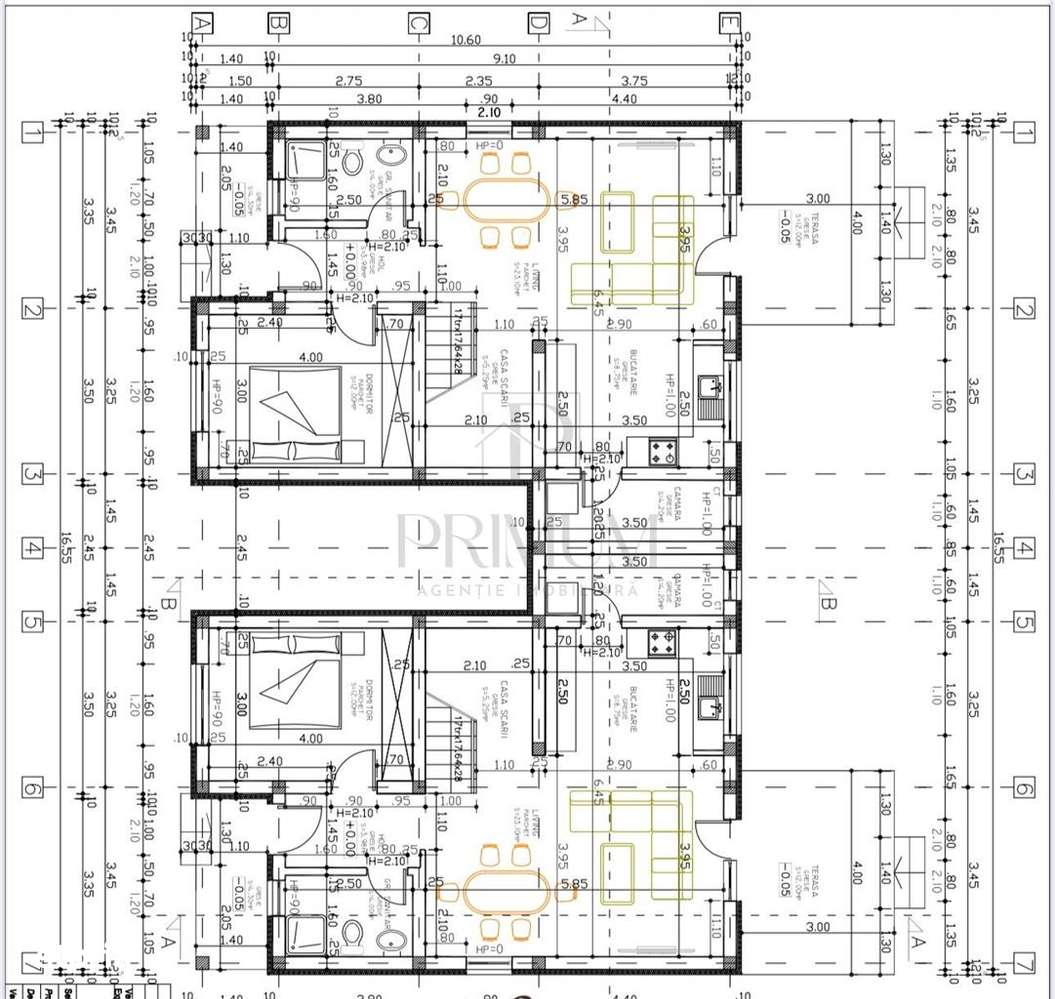 Duplex despartit prin camera tehnica - finalizat - teren 365 mp - Imagine principală: 4/11