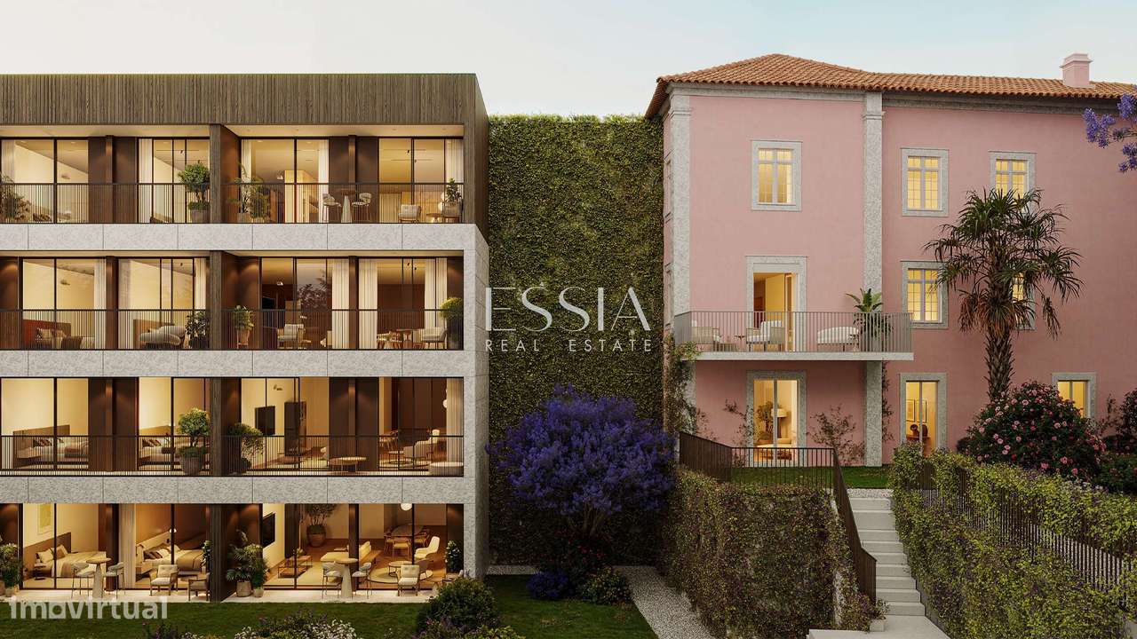 T0+1 Jardim 128m2 e Garagem | T0 Palacete Douro | T0 Lordelo do Ouro-8