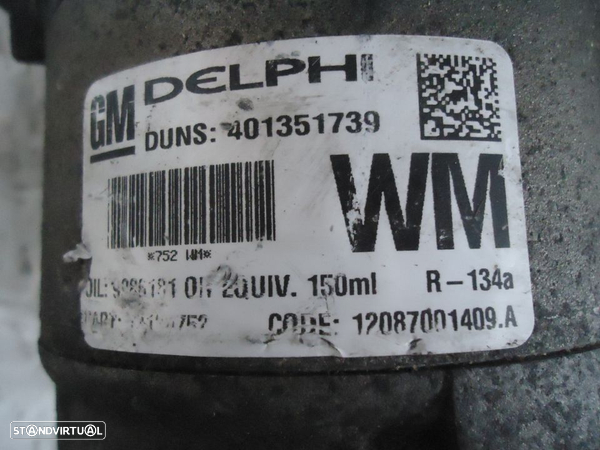 Compressor AC Opel Astra de 2008 - 3