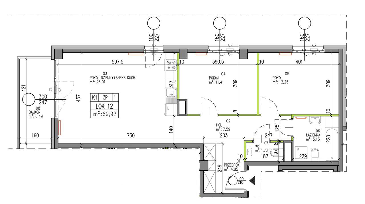 3 pokojowe, Słoneczne, Panoramiczne Okna, Dla Ciebie-6