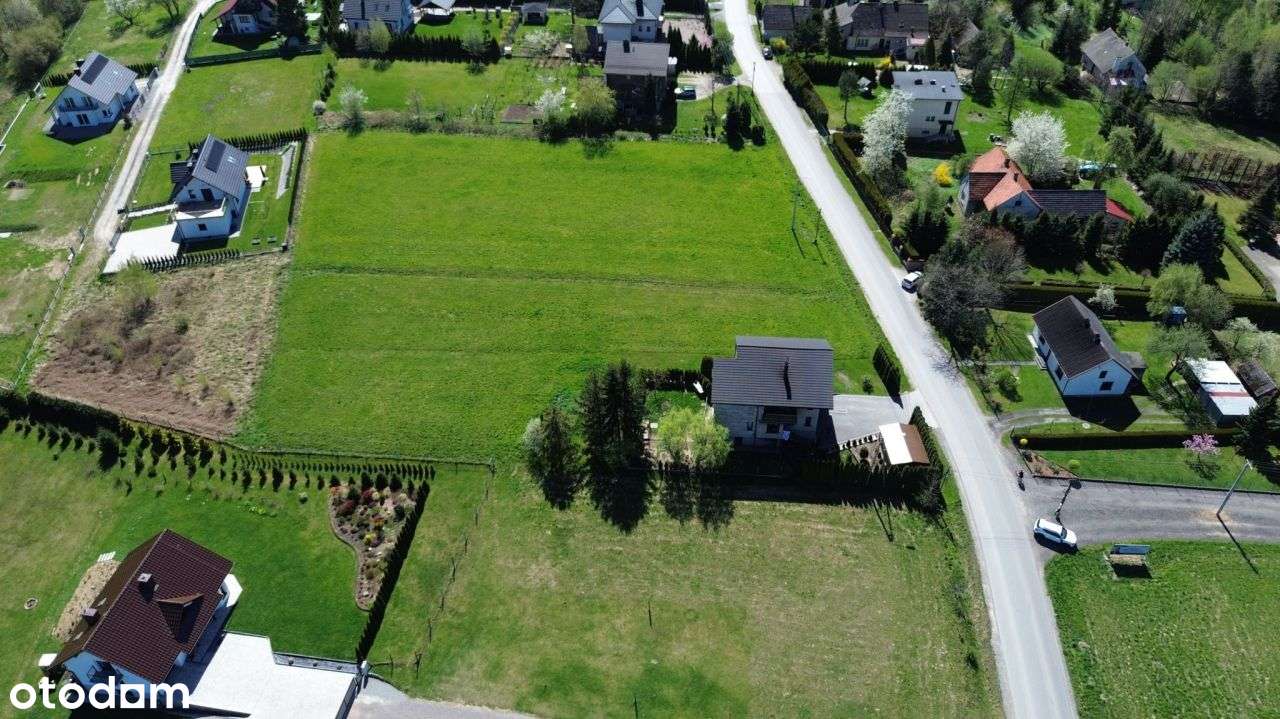 Działka budowlana u podnóża Beskidu Małego-2