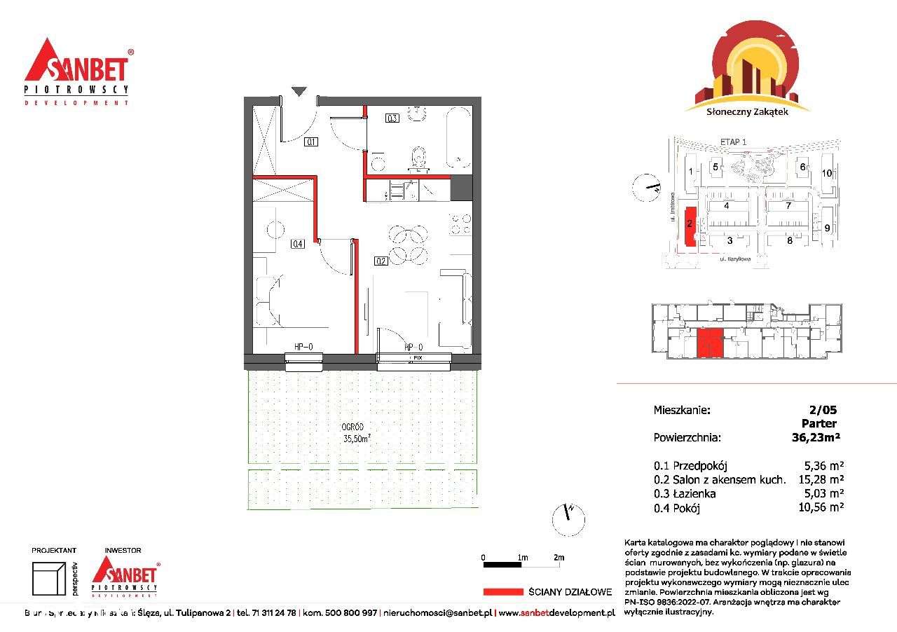 2 Pokoje z Ogródkiem | Idealne dla Ciebie! - Pełny obrazek: 2/9