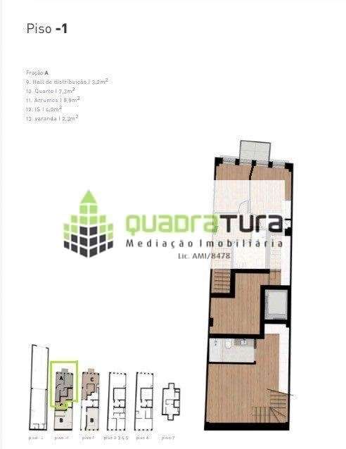 Apartamento T1+1 Duplex com JARDIM | Av. Fernão Magalhães | Porto-5