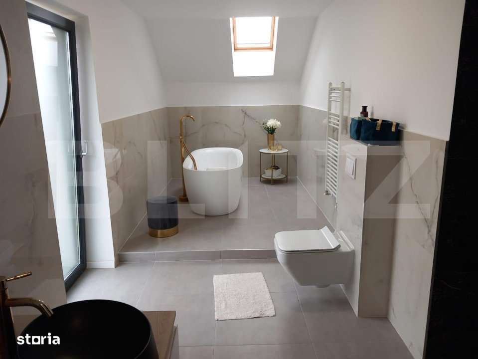 Vila cu etaj, moderna, 193 mp, mobilata, utilata, Mosnita Noua - Imagine principală: 4/11