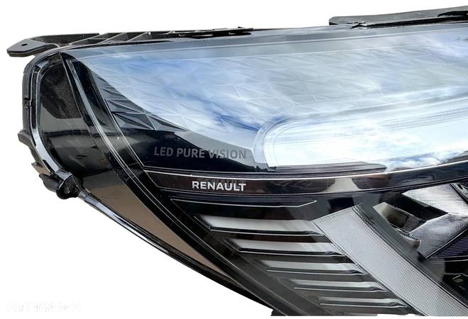 NOWE LAMPY Renault Clio V 5 2023 Lampa Lewa Prawa Przód Przednia Kompletna Komplet Lamp Przednich Full Led Pure Vision 260104922R 260607647R 260104922 260607647 - 11