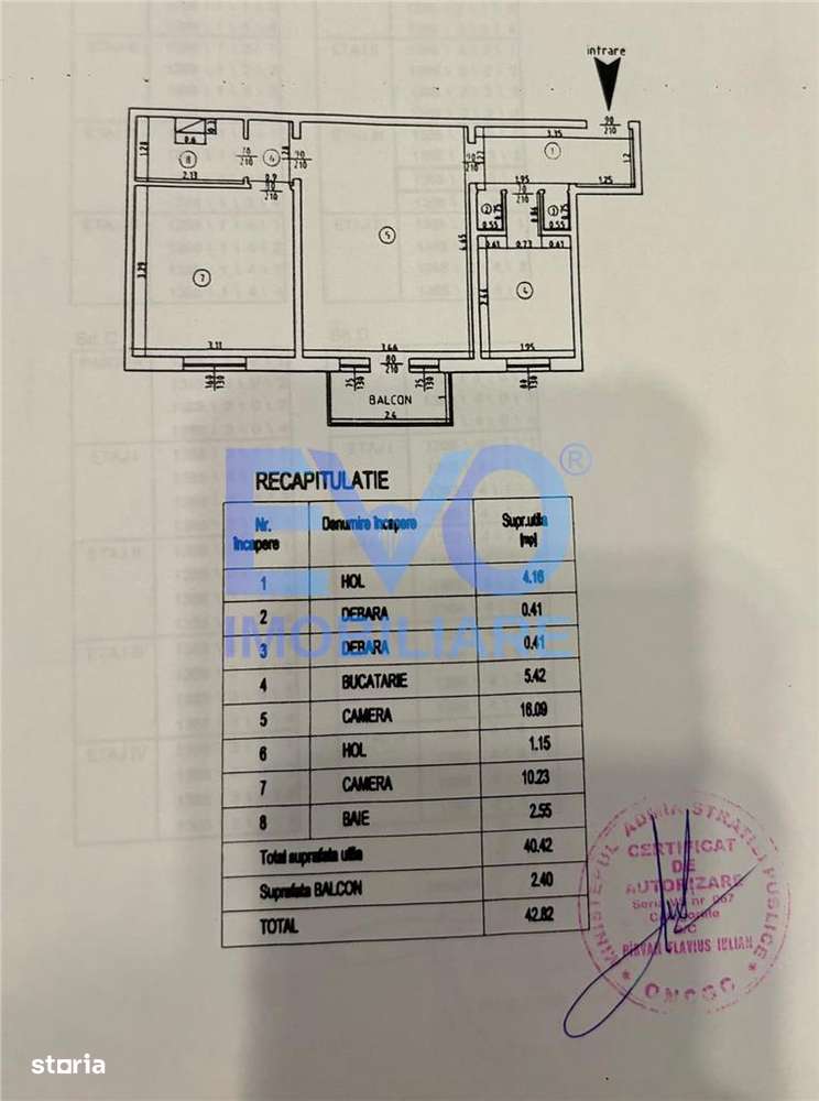 Apartament de vanzare, 2 camere, etaj 3, Zimbru, Iasi-7