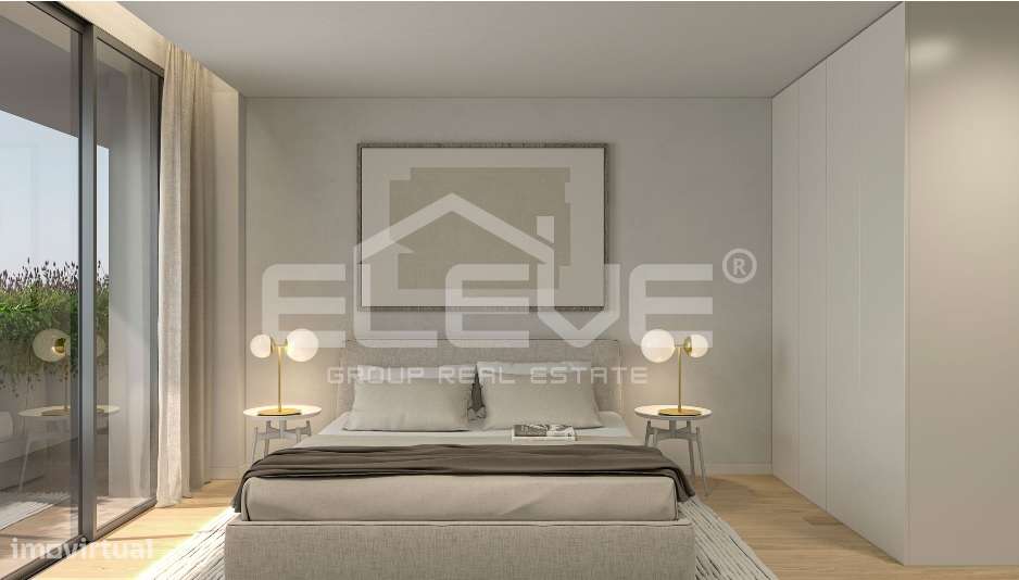 Apartamento T1 LUXO com excelente terraço Centro Matosinhos-7