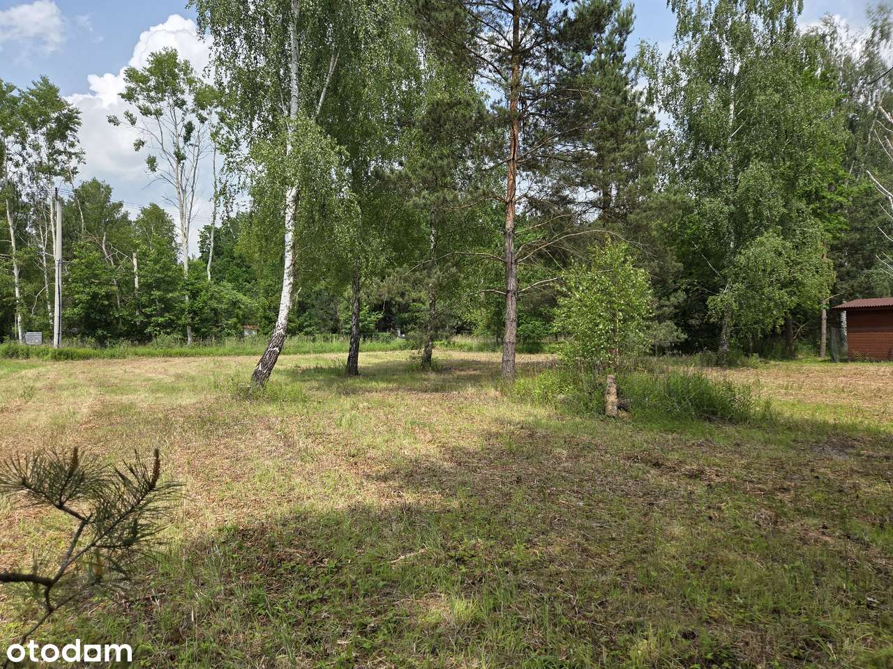 Dwie działki budowlane przy lesie, media, sprzedaż łączna-6